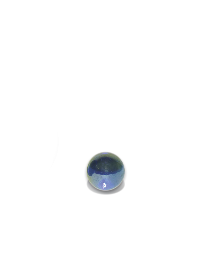Glaskugel blau beruhigend – Bild 2
