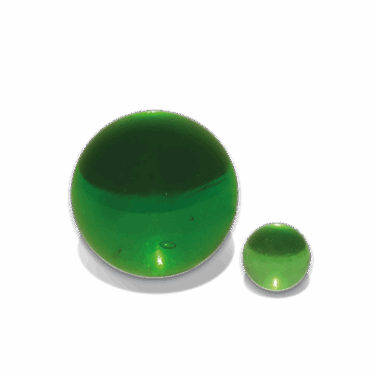 Glaskugel grün energetisierend