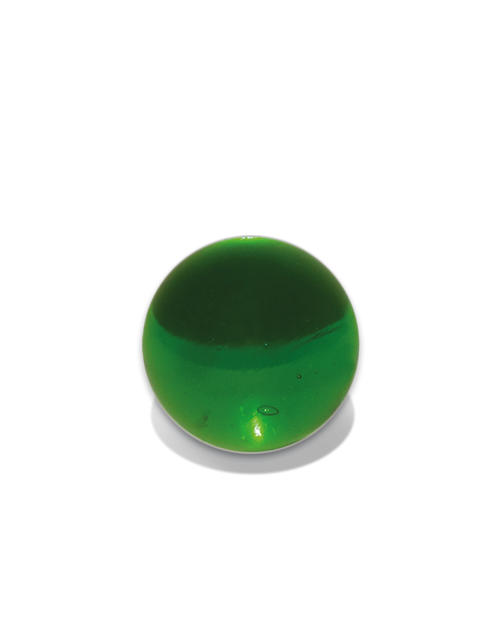 Glaskugel grün energetisierend – Bild 3