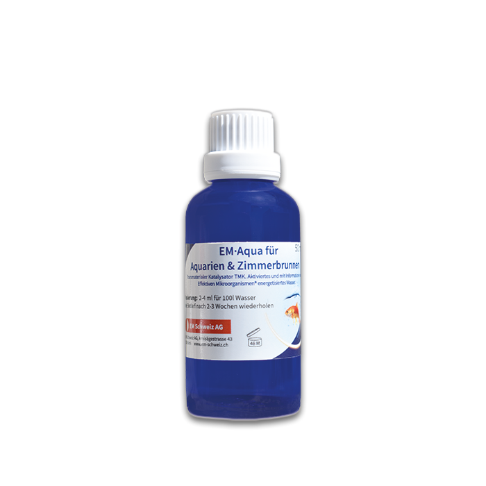 EM-Aqua, 50 ml, für Aquarien und Zimmerbrunnen