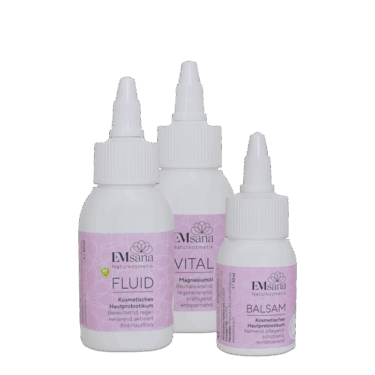 EM Sana Reiseset Fluid, Balsamöl + Vital