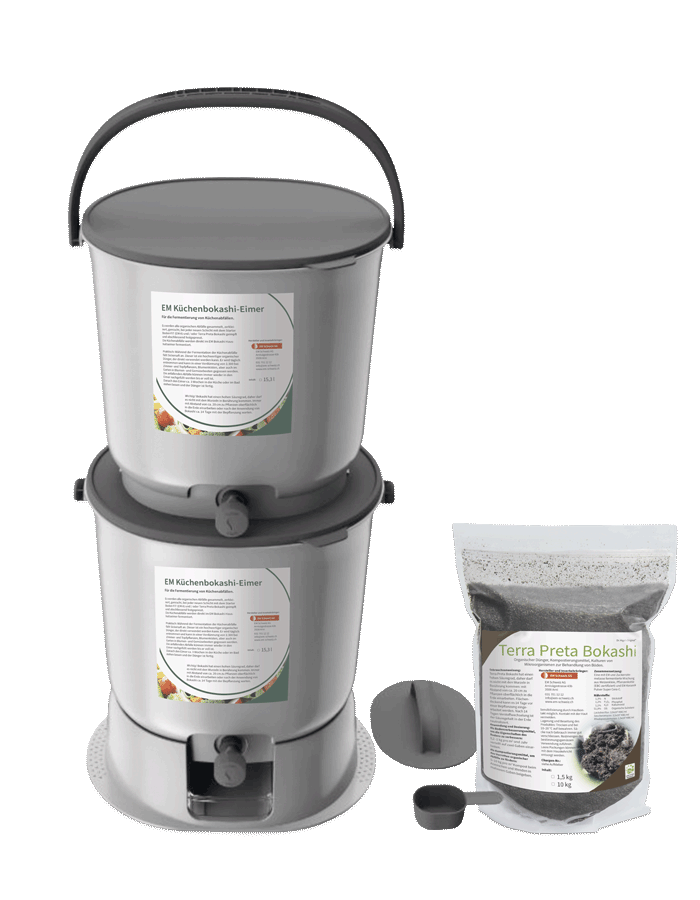Küchenbokashi-Eimer-Set Essential